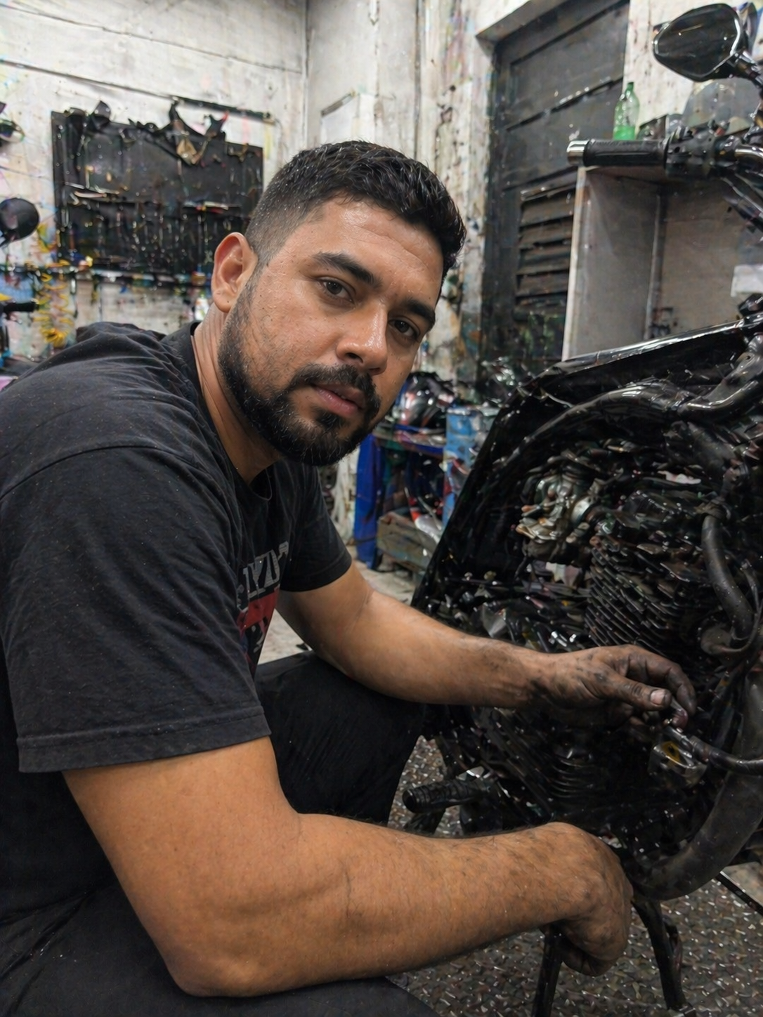 Carlos R., profissional de oficina